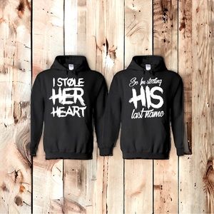Personalized sweatsuits,sweatshirts and T-shirts 
Spoil yourself or someone else